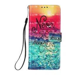 PEEPERLY Typography Printed iPhone 16 Plus Flip Case Mobile Accessories-20
