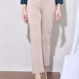FFU Women Relaxed Straight Leg Trousers-image-75
