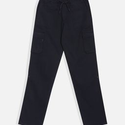 Allen Solly Junior Boys Regular Fit Cargos Trousers-image-97