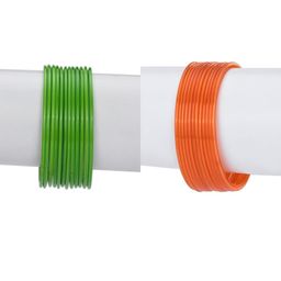 SOMIL Green Alloy Bangles-image-42