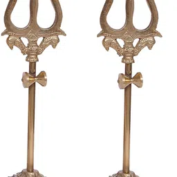 Navyaksh Copper-Toned Religious Figurine Showpiece-image-93