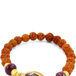 Divine souvenirs Unisex Artificial Stone Studded & Beaded Elasticated Bracelets-image-88