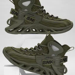 Atom Men Lace-Ups Woven Design Sneakers-image-60