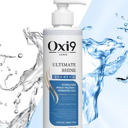 Oxi9 Ultimate Shine Shampoo With Wheat Protein - 1 L-36