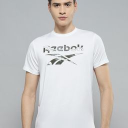 Reebok Brand Logo Printed  ID Camo Sports T-shirt-image-30