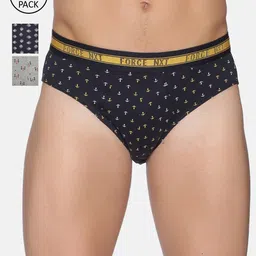 Force NXT Men Pack of 3 Assorted Cotton Basic Briefs-picture-42