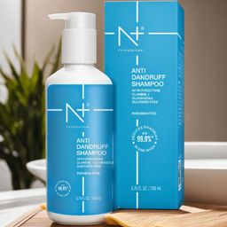 N Plus Professional Anti Dandruff Shampoo With Piroctone Olzamine + Climbazole-200ml-48