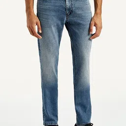 Levis Mid Indigo Men Slim Fit Mid-Rise Heavy Fade Jeans-image-46