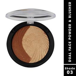Fashion Colour Long Lasting Dual Face Powder & Blusher 7.5 g - Shade 03-28