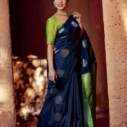 VASTRAHUT Woven Design Zari Banarasi Saree-picture-42