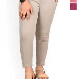 BAESD Girls Pack Of 3 Ankle-Length Leggings-picture-42