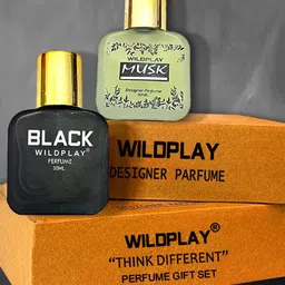 WILDPLAY Set Of 2 Black & Musk Long Lasting Perfume - 30 ml Each-15
