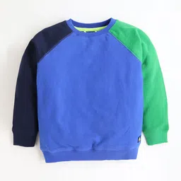 Cherry Crumble Unisex Kids Colourblocked Sweatshirt-21