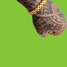 Dynamic Retail Global Men Gold-Plated Stainless Steel Link Bracelet-image-77