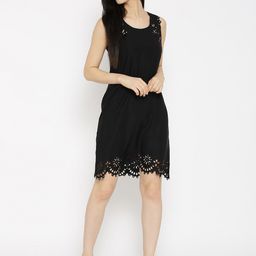 Moda Rapido Crepe A-Line Dress-picture-16