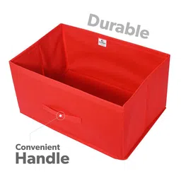 Kuber Industries Red Set of 1 Regular Drawer Organiser Organisers image 4