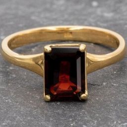 GenZcomplex Red Brass Finger Ring-image-110