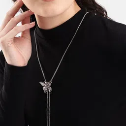 DressBerry Butterfly Pendant Necklace-40