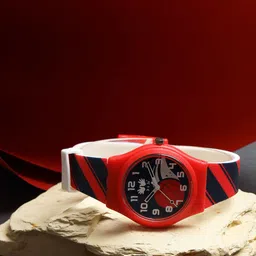 JI & JA Unisex Kids Printed Dial & Bracelet Style Straps Analogue Watch JJ119-14