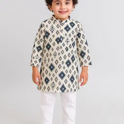 Kidbea Ethnic Kurta Pajama Set for Boys-picture-12