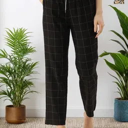 Kryptic Pack Of 2 Pure Cotton Mid-Rise Lounge Pants-image-42