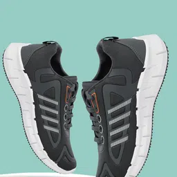 Spotwalk Men Mesh Running Non-Marking Sports Shoes-12
