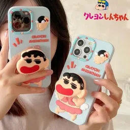 CASE CREATION Cartoon Characters Printed iPhone 15 Bumper Case Mobile Accessories image 2