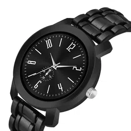 Gopal Shopcart Unisex Dial & Bracelet Style Straps Analogue Watch PendoBLK-M2-D-801BLK_SH image 4