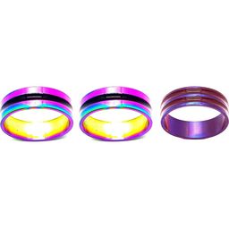 Dynamic Retail Global Unisex Multi Ring-1