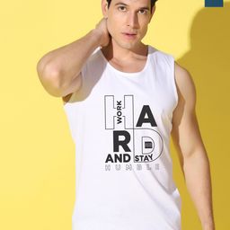 WOOSTRO Pack Of 2 Printed Super Combed Cotton Gym Vests VWS26(HARD WHITE)(RUN PEACOCK)-image-94