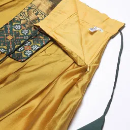Payu Semi-Stitched Lehenga & Unstitched Blouse With Dupatta image 3