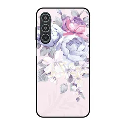 QRIOH Elegant Floral Samsung Galaxy M35 5G Impact Resistant Back Case-image-6