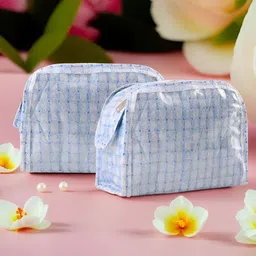 Aura Blue Set of 2 Regular Multi-Utility Organisers-picture-25