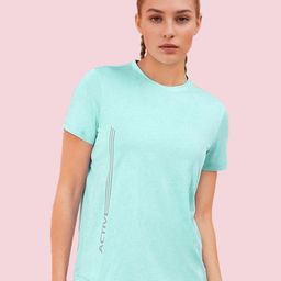 Enamor Women Extended Sleeves Antimicrobial Pockets T-shirt-image-48