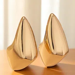 fabula Contemporary Chunky Drop Earrings-26