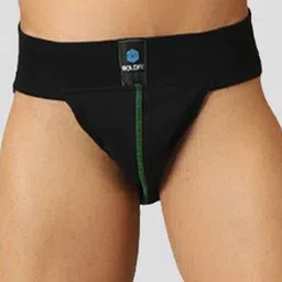 BOLDFIT Men Mid-Rise Thongs Brief - GYMSUPPORTERBLACKGREEN-S-picture-31