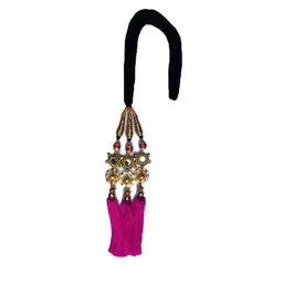HAVEREAM Embellished Punjabi Parranda Tassel Accessory-image-98