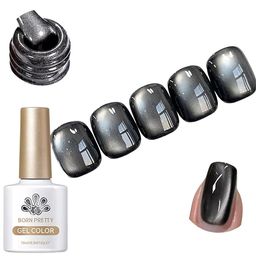 BORN PRETTY Glass Cat Magnetic Gel Polish - 10 ml - Obsidian-MY76-picture-2