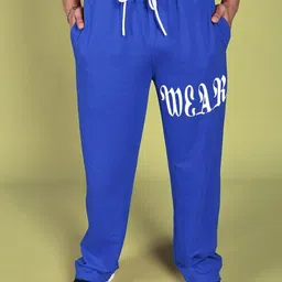 WEARDUDS Men Printed Mid Rise Relaxed Fit Track pants-picture-15