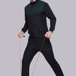 deefab Deefab's Mock Neck Zipper Tracksuit-picture-21