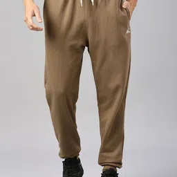 AESTHETIC NATION Men Relaxed-Fit Mid-Rise Joggers-picture-10