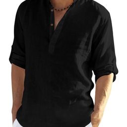 Fifth U Black Blended Kurtas-image-34