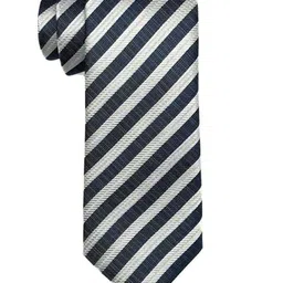 The Tie Hub Men Striped Broad Tie-image-75