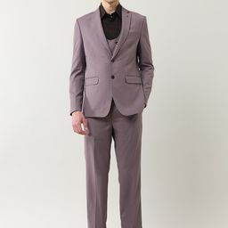 Arrow Men Tailored Fit Single-Breasted Three-Piece Formal Suit-image-28