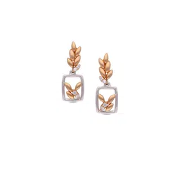 C KRISHNIAH CHETTY JEWELLERS PVT LTD 18Kt Gold Diamond Earrings - 2.4 g-picture-0