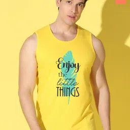 WOOSTRO Pack Of 2 PrintedCombo Cotton Innerwear Vests VWS26(ENJOY YELLOW)(ENJOY ORANGE)-image-58