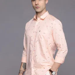Allen Solly Pure Cotton Comfy Slim Fit Conversational Printed Casual Shirt-picture-42