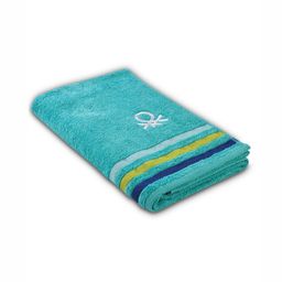 United Colors of Benetton Blue 1 Striped Cotton 450 GSM Bath Towel-picture-8