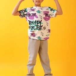 Anthrilo Boys Printed T-shirt-image-95