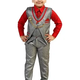 Go Berry Boys Shirt with Trousers-picture-58